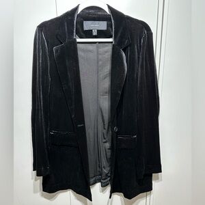 Black Velvet Blazer